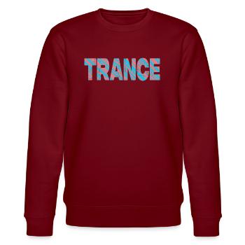 Trance Music Trippy | Exaltant Goa Psychédélique - Sweat bio CHANGER Stanley/Stella Unisexe - bordeaux - Devant - Nik (191cm) & Marisol (170cm)