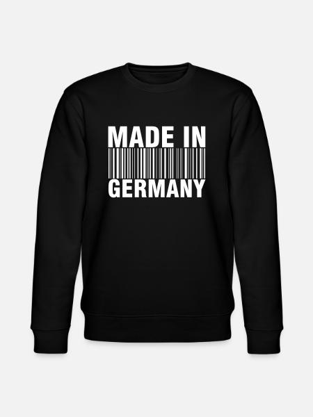 Made in Germany - Stanley/Stella CHANGER Unisex Organic Sweatshirt - black