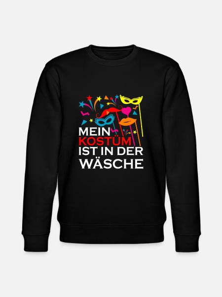 Kostüm Wäsche Karneval - Stanley/Stella Unisex Bio-Sweatshirt CHANGER  - Schwarz