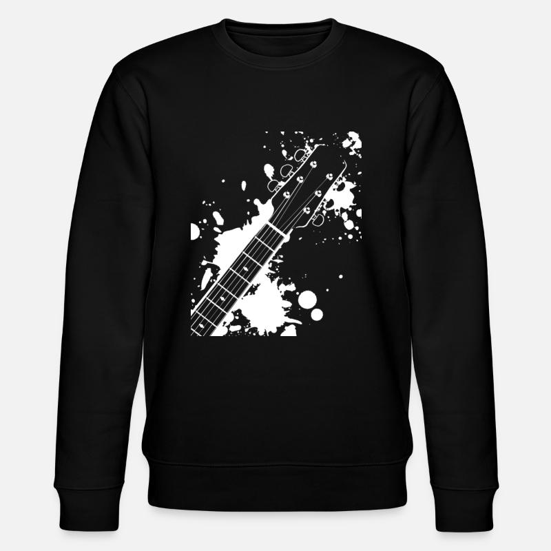 Guitare Splash - Sweat bio CHANGER Stanley/Stella Unisexe - noir