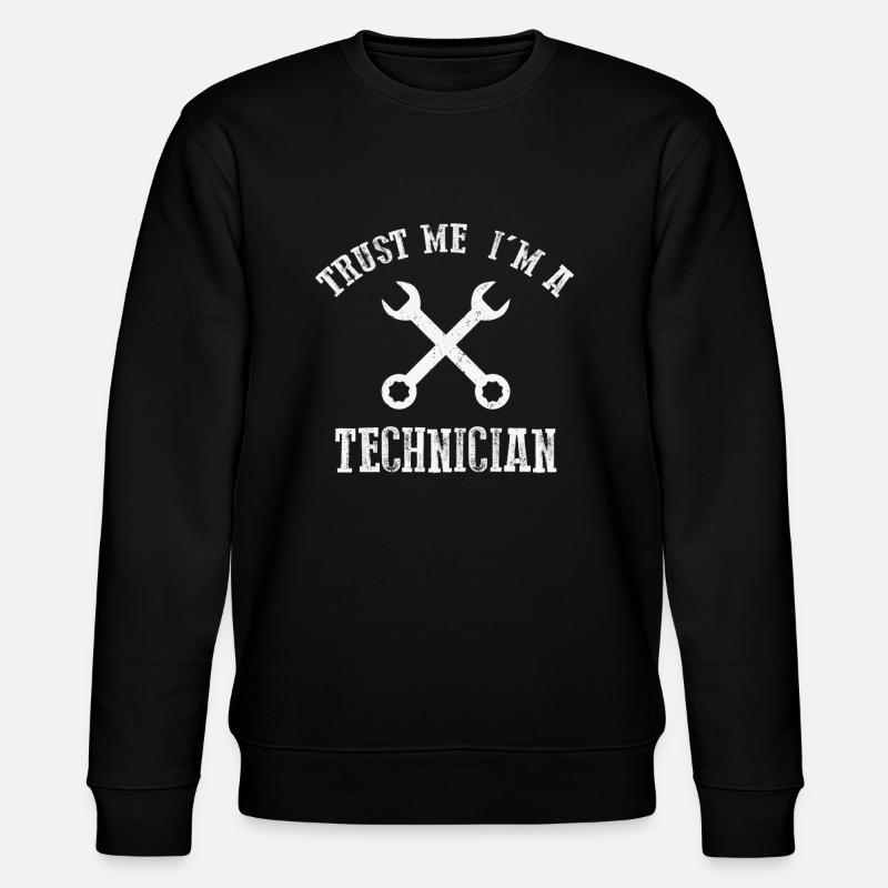 Je suis un technicien - Sweat bio CHANGER Stanley/Stella Unisexe - noir