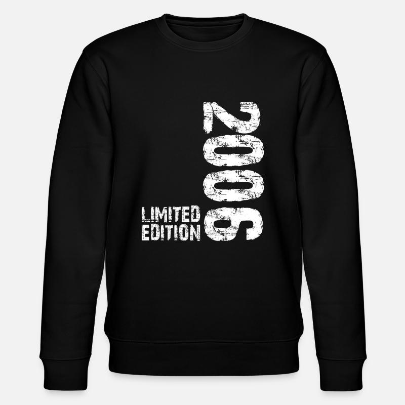 2006 Anniversaire T-Shirt Rétro - Sweat bio CHANGER Stanley/Stella Unisexe - noir
