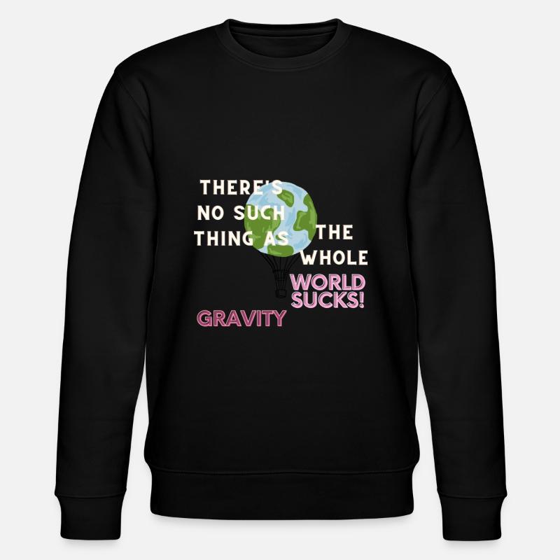 World sucks - Stanley/Stella Unisex Bio-Sweatshirt CHANGER - Schwarz