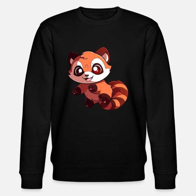 Petit panda - Sweat bio CHANGER Stanley/Stella Unisexe - noir