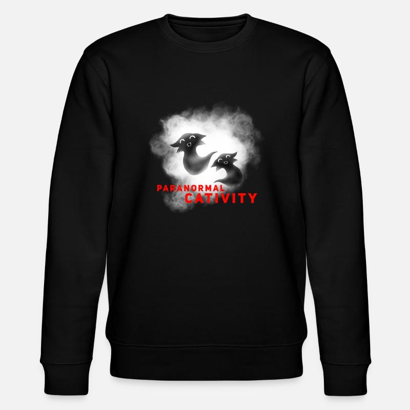 PARANORMAL CATIVITY - Stanley/Stella CHANGER Unisex Organic Sweatshirt - black