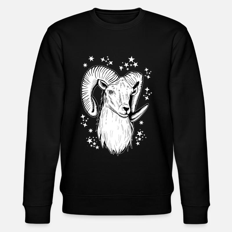 Astrologie Bélier Anniversaire - Sweat bio CHANGER Stanley/Stella Unisexe - noir