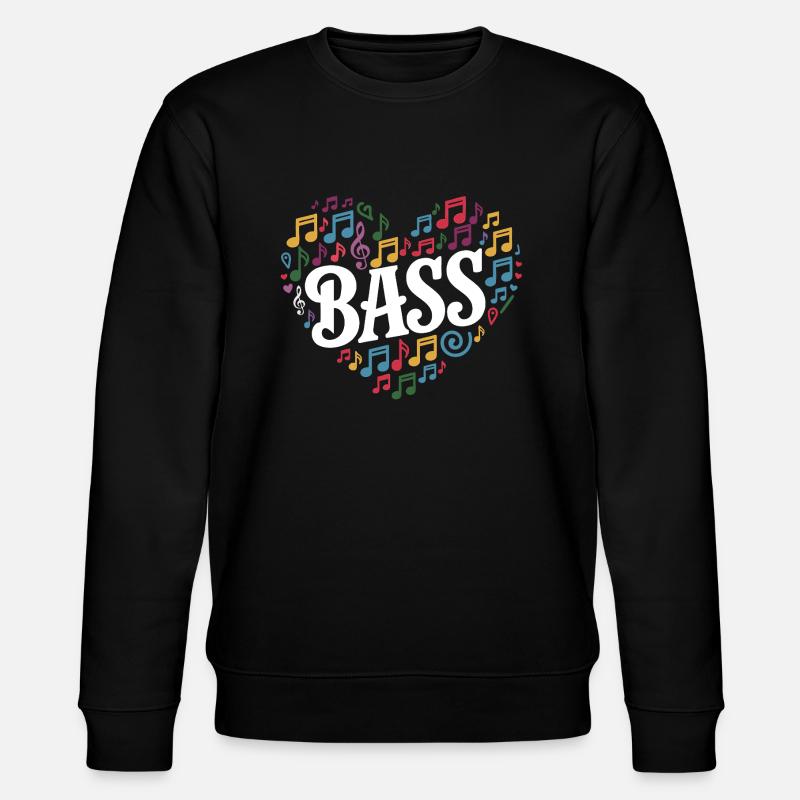 Cœur et basse - Sweat bio CHANGER Stanley/Stella Unisexe - noir