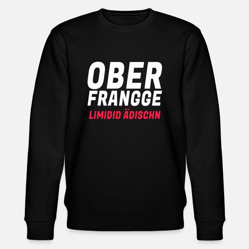 Haute-Franconie - Sweat bio CHANGER Stanley/Stella Unisexe - noir