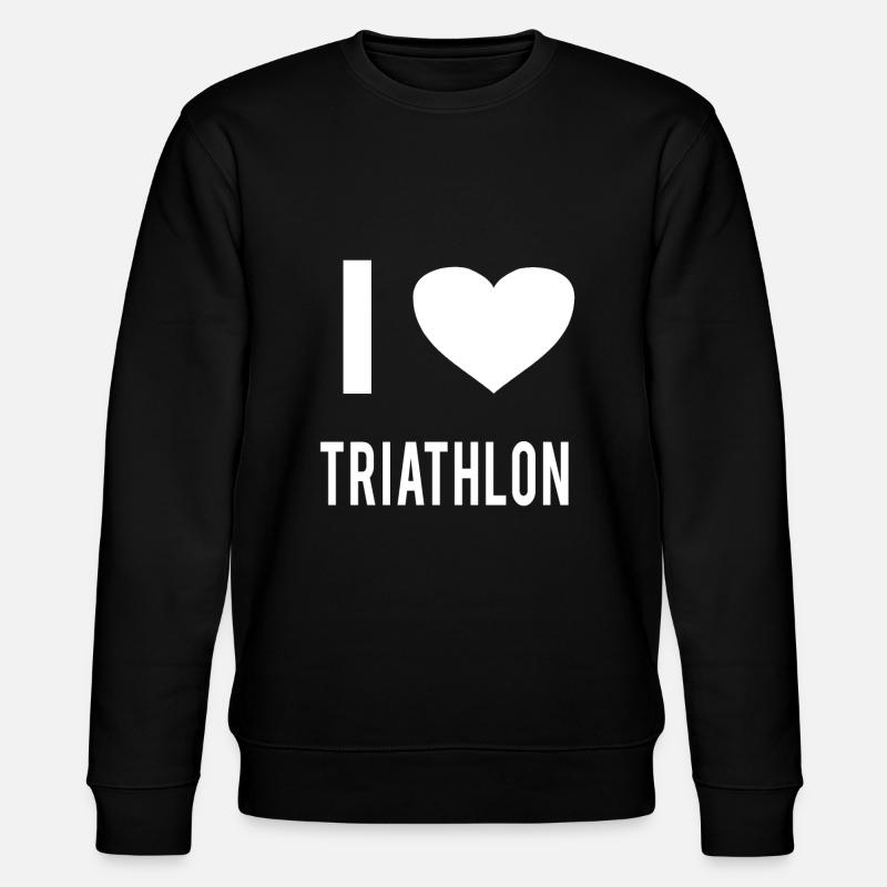 triathlon - Stanley/Stella Unisex Bio-Sweatshirt CHANGER - Schwarz