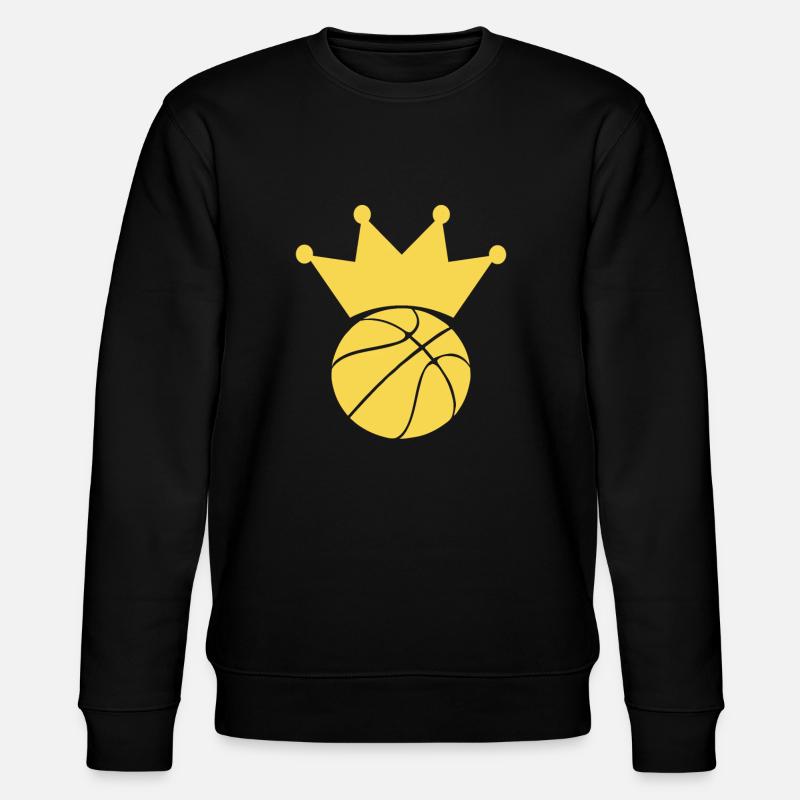 Basketball Koenig Krone - Stanley/Stella Unisex Bio-Sweatshirt CHANGER  - Schwarz