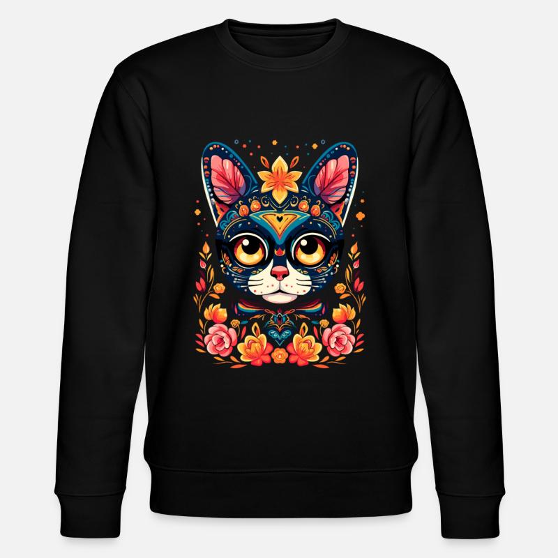 Chat mexicain 6 - Sweat bio CHANGER Stanley/Stella Unisexe - noir