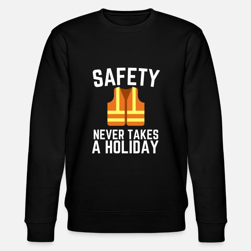 Incident Analyst Security Manager & Safety - Stanley/Stella Unisex Bio-Sweatshirt CHANGER  - Schwarz