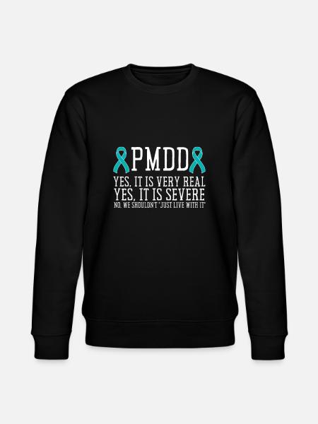 PMDD Sensibilisation Syndrome prémenstruel menstruel - Sweat bio CHANGER Stanley/Stella Unisexe - noir