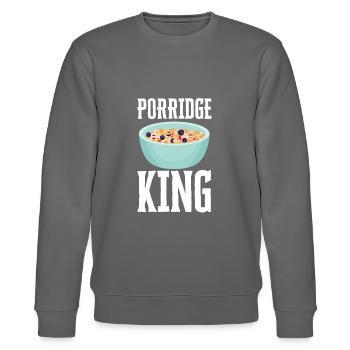 Porridge Cereal Grits Kasha Upma Rice And Oats - Stanley/Stella CHANGER Unisex Organic Sweatshirt - burgundy - Front - Nik (191cm) & Marisol (170cm)