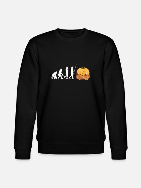 Eggs Benedicts Omelete Breakfast Brunch - Stanley/Stella CHANGER Unisex Organic Sweatshirt - black