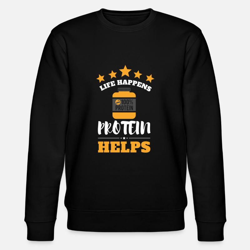 Supplémentation Supplément articulaire d’haltérophilie - Sweat bio CHANGER Stanley/Stella Unisexe - noir