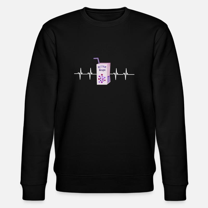 Organic Grape Juice Bottles - Stanley/Stella Unisex Bio-Sweatshirt CHANGER  - Schwarz