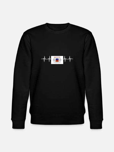 France Mayotte - Stanley/Stella CHANGER Unisex Organic Sweatshirt - black