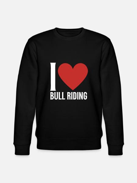 Future Bull Rider Steer Riding - Stanley/Stella CHANGER Unisex Organic Sweatshirt - black