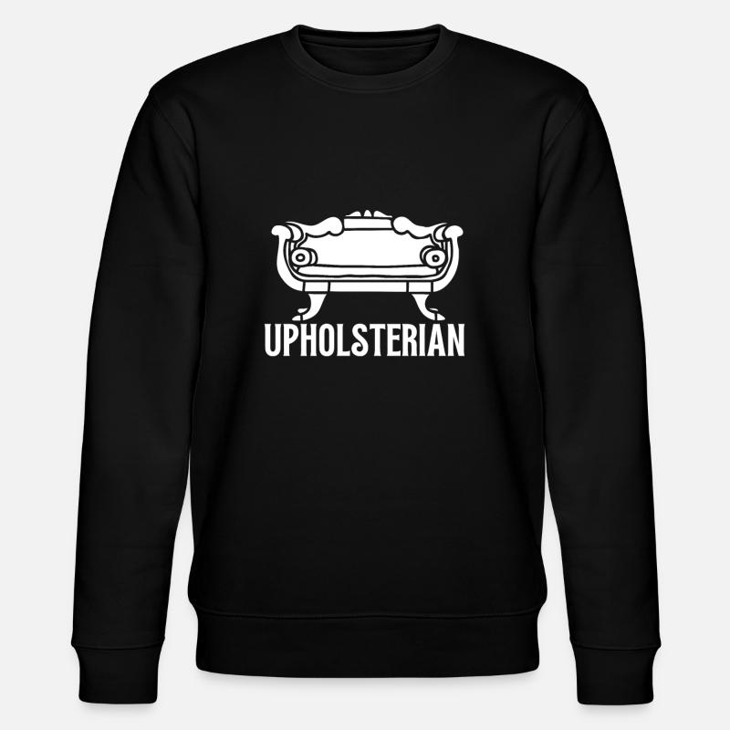 Rembourrage d’ameublement de restaurateur - Sweat bio CHANGER Stanley/Stella Unisexe - noir