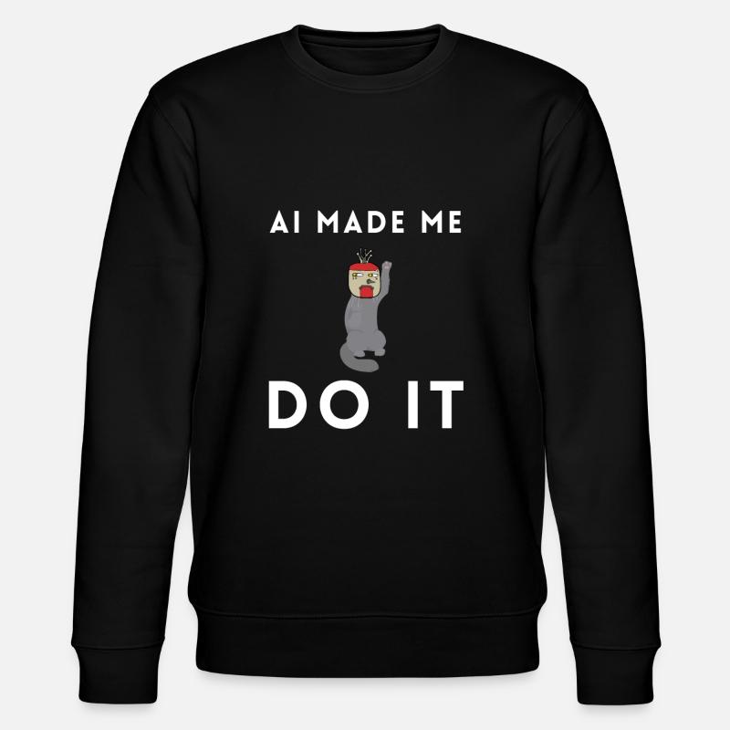Artificial Intelligence Ai Chat - Stanley/Stella CHANGER Unisex Organic Sweatshirt - black