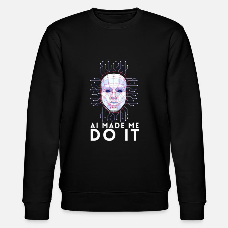 Artificial Intelligence Ai Chat - Stanley/Stella CHANGER Unisex Organic Sweatshirt - black
