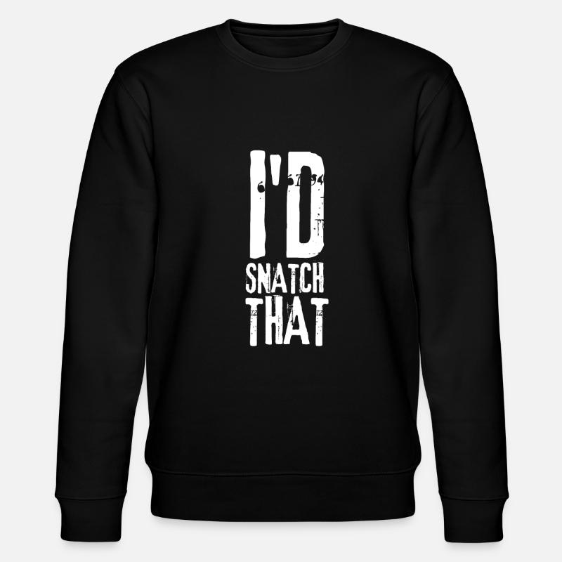 Vol de puissance d’haltérophilie - Sweat bio CHANGER Stanley/Stella Unisexe - noir