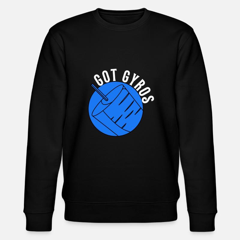 Got Gyros - Stanley/Stella Unisex Bio-Sweatshirt CHANGER  - Schwarz