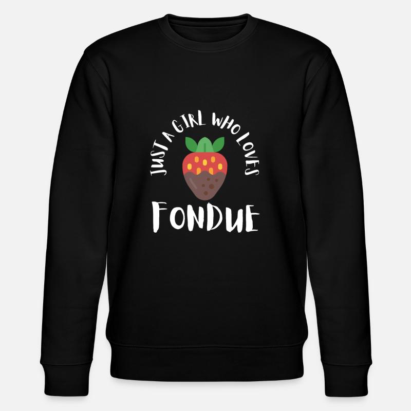 Fondue au fromage suisse - Sweat bio CHANGER Stanley/Stella Unisexe - noir