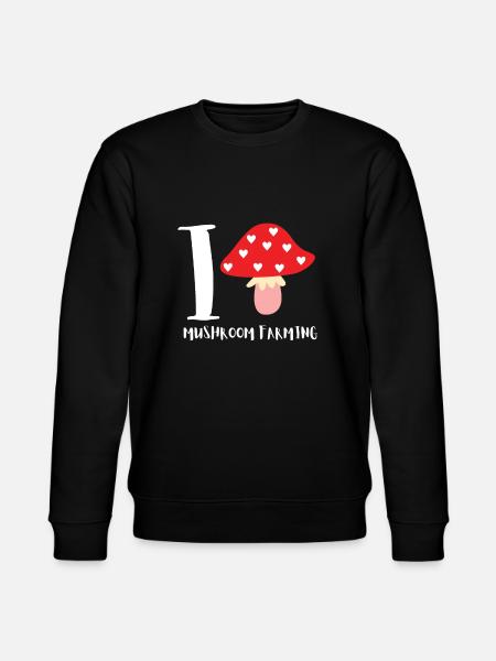 Mushroom Cultivation Farmer - Stanley/Stella CHANGER Unisex Organic Sweatshirt - black