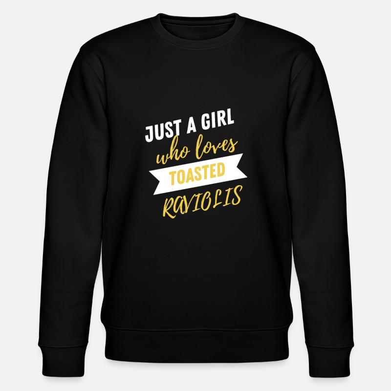 St. Louis Toasted Ravioli - Stanley/Stella Unisex Bio-Sweatshirt CHANGER - Schwarz