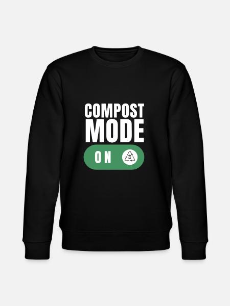 Compostez vos ennemis - Sweat bio CHANGER Stanley/Stella Unisexe - noir
