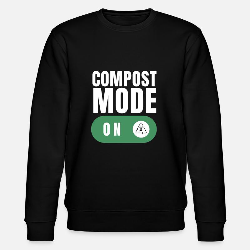 Compostez vos ennemis - Sweat bio CHANGER Stanley/Stella Unisexe - noir