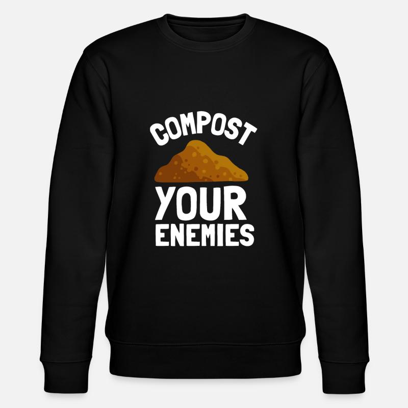 Compostez vos ennemis - Sweat bio CHANGER Stanley/Stella Unisexe - noir
