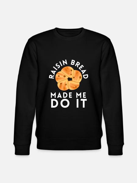 Baking Raisin Bread - Stanley/Stella Unisex Bio-Sweatshirt CHANGER  - Schwarz