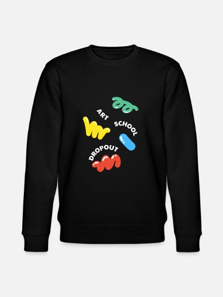 Art School Dropout - Stanley/Stella CHANGER Unisex Organic Sweatshirt - black