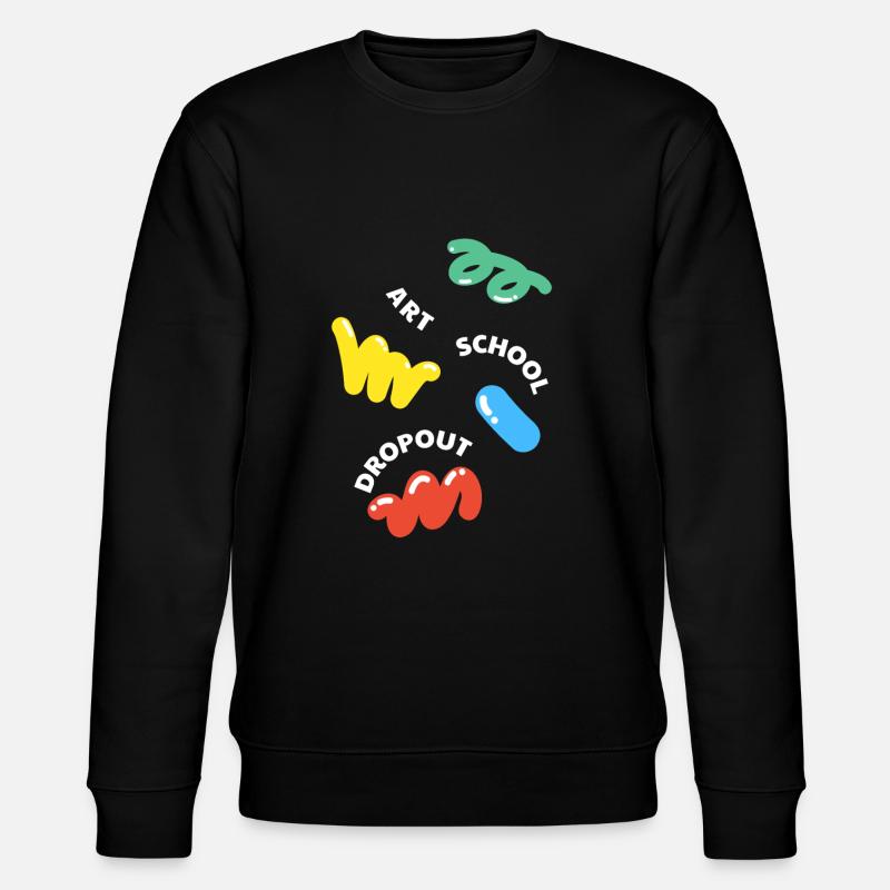 Art School Dropout - Stanley/Stella CHANGER Unisex Organic Sweatshirt - black