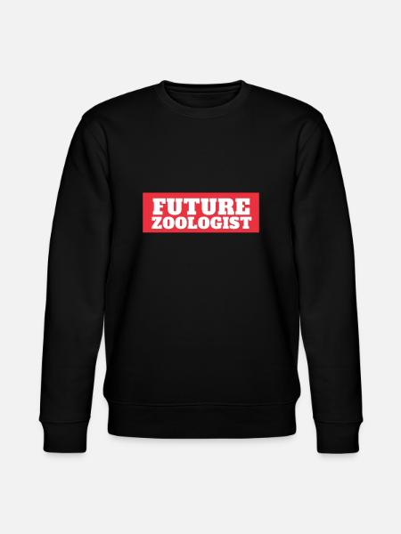 Future Zoologist Birthday Wildlife - Stanley/Stella CHANGER Unisex Organic Sweatshirt - black