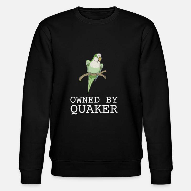 Blue Quaker Parrot Maman - Sweat bio CHANGER Stanley/Stella Unisexe - noir