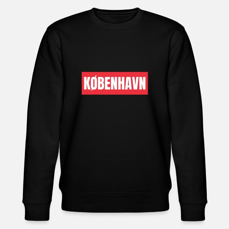Kobenhavn Danemark Danemark Kobenhaven Sirène - Sweat bio CHANGER Stanley/Stella Unisexe - noir