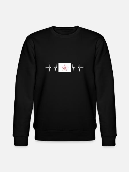 Japan Flag - Nagasaki - Stanley/Stella CHANGER Unisex Organic Sweatshirt - black