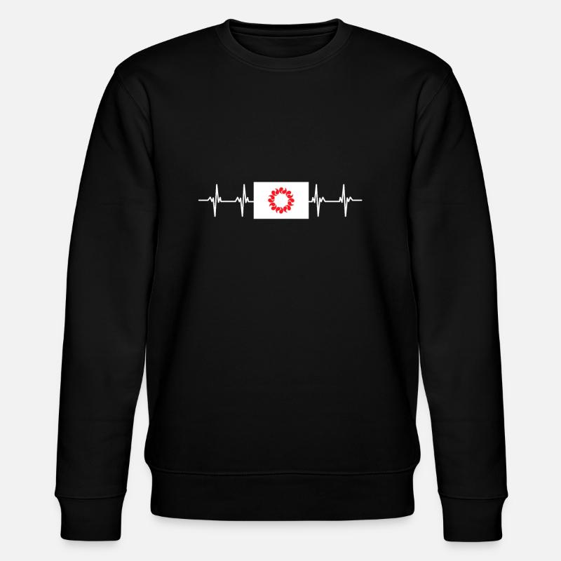Drapeau du Japon - Saitama - Sweat bio CHANGER Stanley/Stella Unisexe - noir