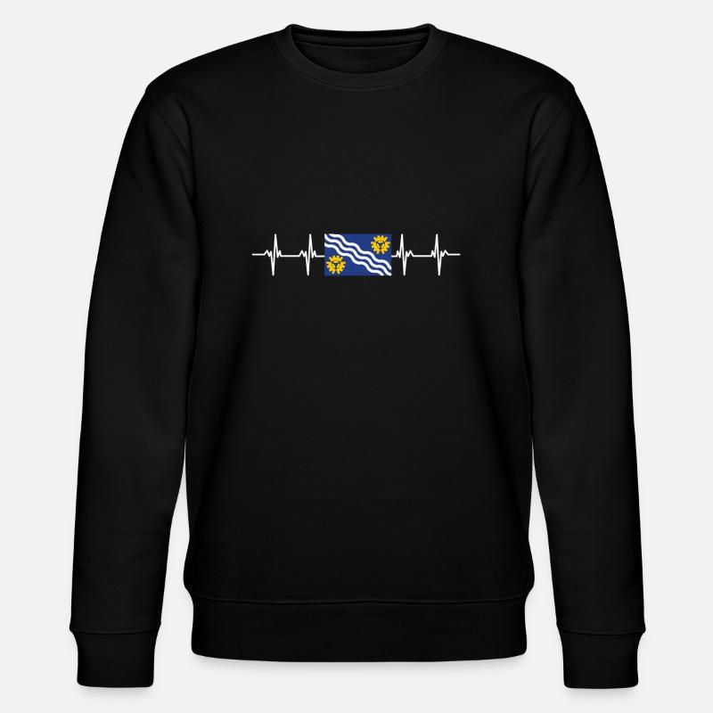 Royaume-Uni Merseyside Flag - Sweat bio CHANGER Stanley/Stella Unisexe - noir