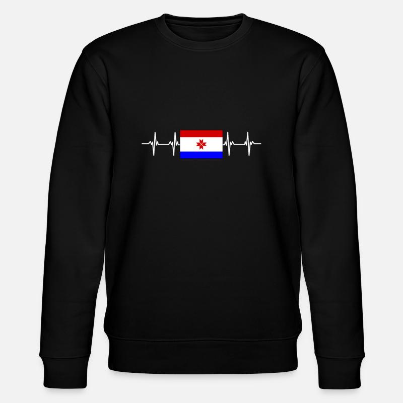Drapeau russe - Mordovie - Sweat bio CHANGER Stanley/Stella Unisexe - noir