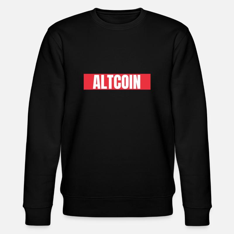 Altcoin Traders - Stanley/Stella Unisex Bio-Sweatshirt CHANGER  - Schwarz
