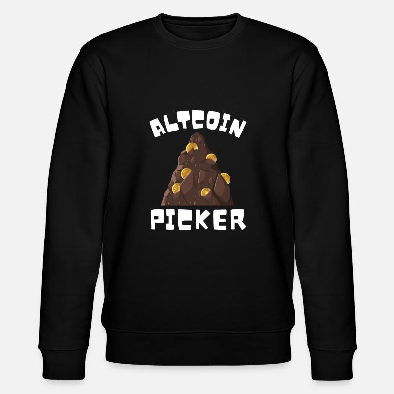 Altcoin Traders - Stanley/Stella CHANGER Unisex Organic Sweatshirt - black