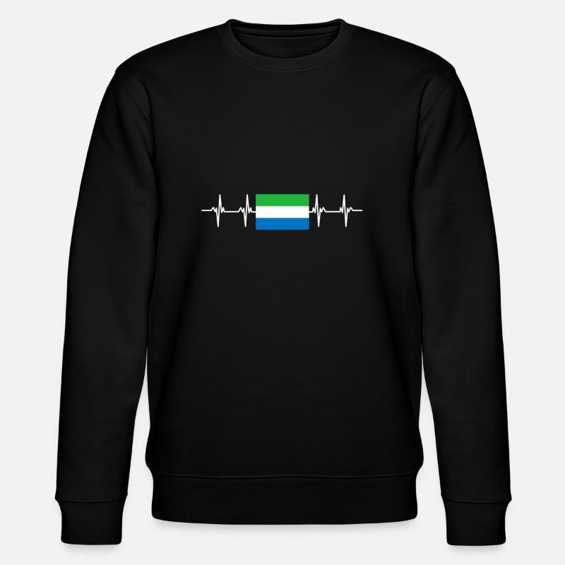Drapeau africain - Sierra Leone - Sweat bio CHANGER Stanley/Stella Unisexe - noir