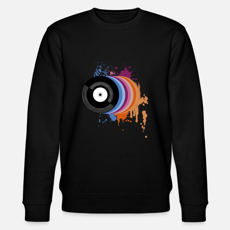 Disque Vinyle Cadeau Vinyle - Sweat bio CHANGER Stanley/Stella Unisexe - noir