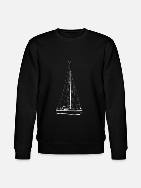Boat, sailing, ship - Stanley/Stella CHANGER Unisex Organic Sweatshirt - black