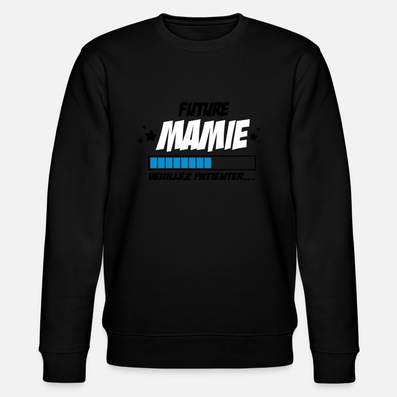 future mamie - Sweat bio CHANGER Stanley/Stella Unisexe - noir